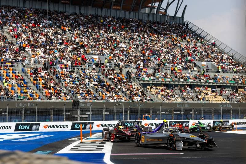 Motorsport. Formula E. Mexico City ePrix. 10.01.2025
