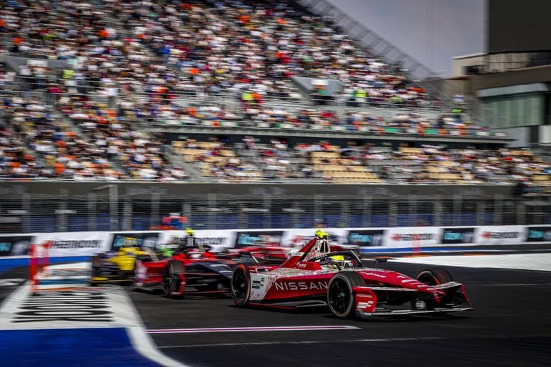 Motorsport. Formula E. Mexico City ePrix. 10.01.2025