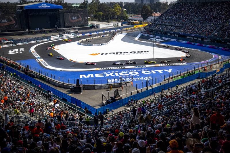 Motorsport. Formula E. Mexico City ePrix. 10.01.2025