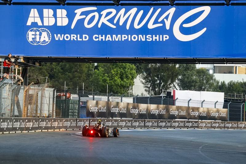 Motorsport. Formula E. Mexico City ePrix. 10.01.2025