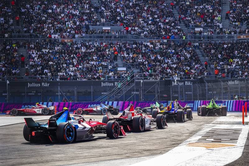 Motorsport. Formula E. Mexico City ePrix. 10.01.2025