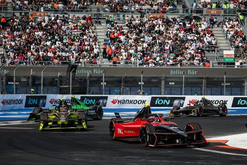 Motorsport. Formula E. Mexico City ePrix. 10.01.2025