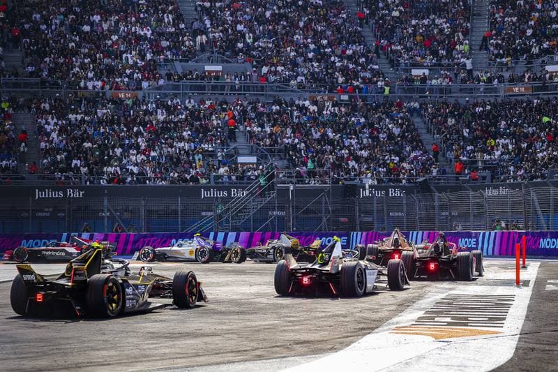Motorsport. Formula E. Mexico City ePrix. 10.01.2025