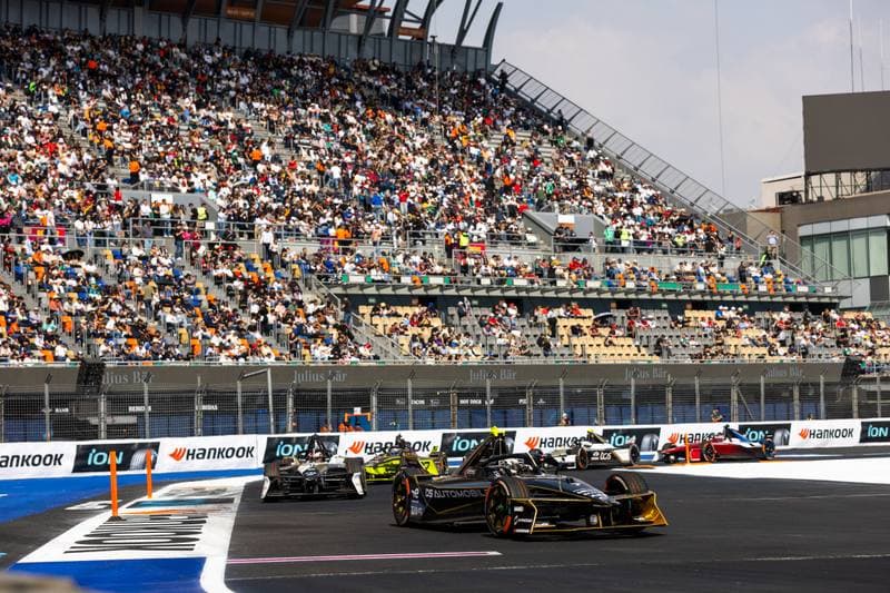 Motorsport. Formula E. Mexico City ePrix. 10.01.2025