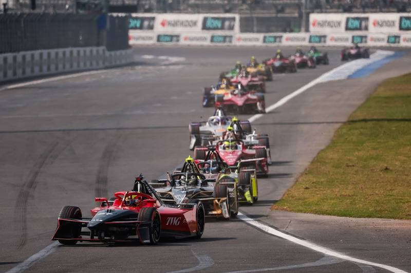 Motorsport. Formula E. Mexico City ePrix. 10.01.2025