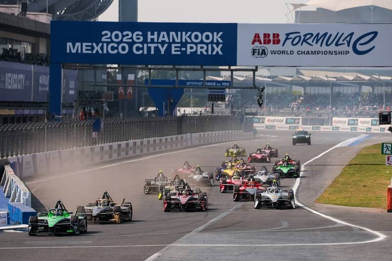 Motorsport. Formula E. Mexico City ePrix. 10.01.2025