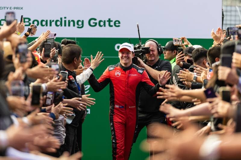 Motorsport. Formula E. Mexico City ePrix. 10.01.2025
