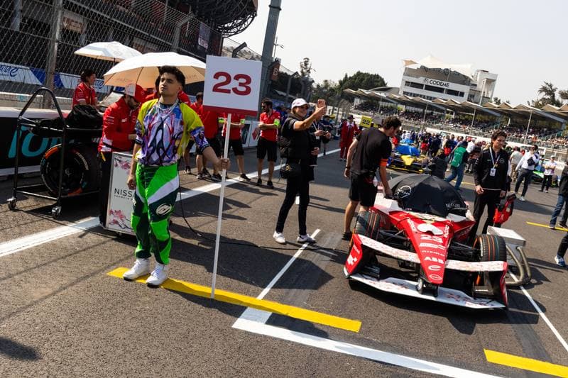 Motorsport. Formula E. Mexico City ePrix. 10.01.2025