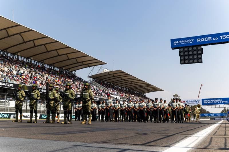 Motorsport. Formula E. Mexico City ePrix. 10.01.2025