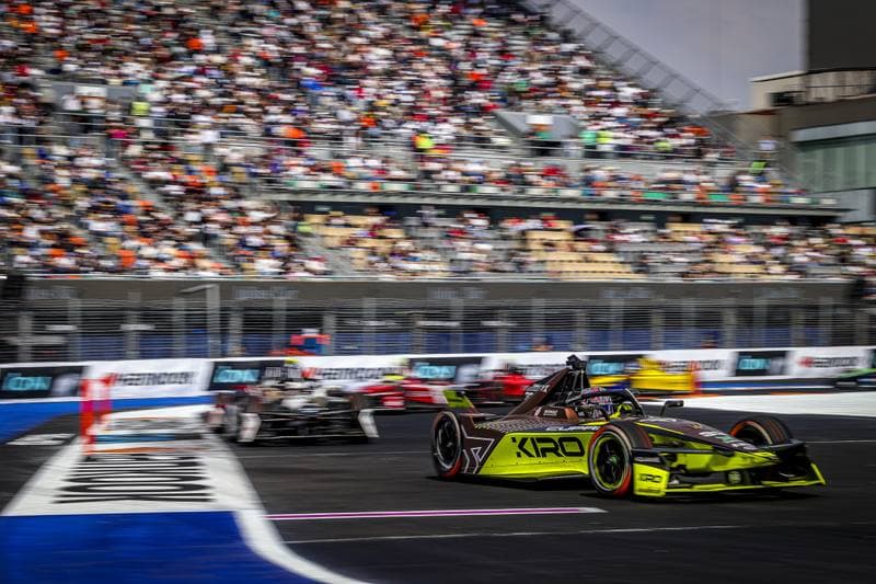 Motorsport. Formula E. Mexico City ePrix. 10.01.2025