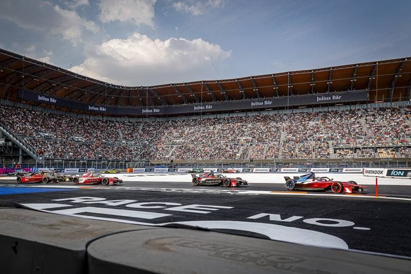 Motorsport. Formula E. Mexico City ePrix. 10.01.2025