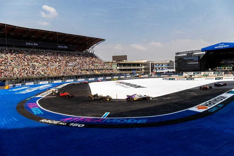 Motorsport. Formula E. Mexico City ePrix. 10.01.2025
