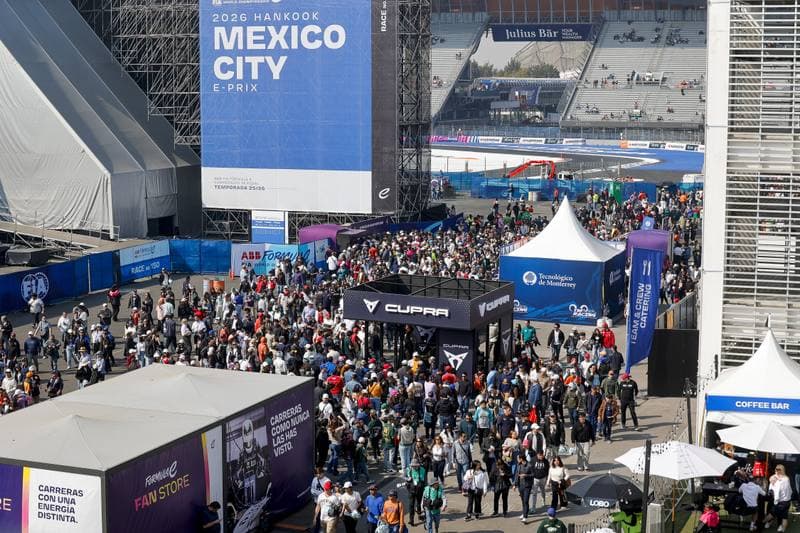 Motorsport. Formula E. Mexico City ePrix. 10.01.2025