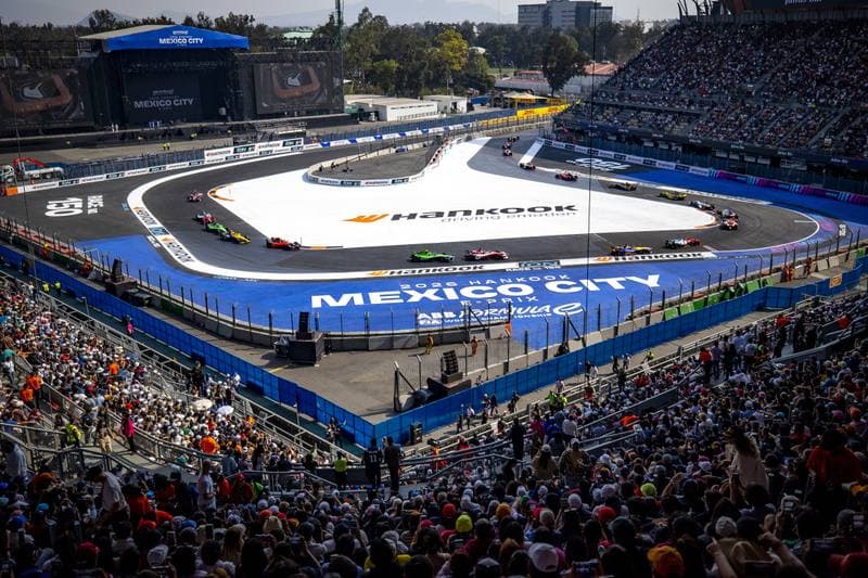 Motorsport. Formula E. Mexico City ePrix. 10.01.2025