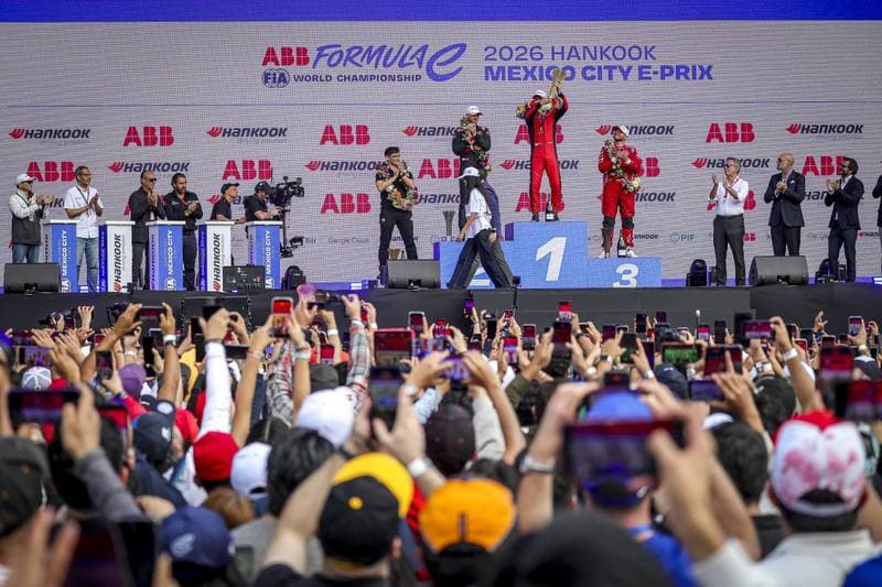 Motorsport. Formula E. Mexico City ePrix. 10.01.2025