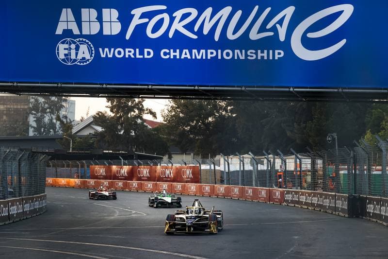 Motorsport. Formula E. Mexico City ePrix. 10.01.2025