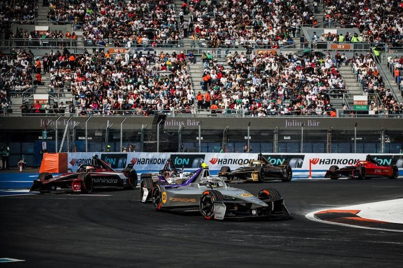Motorsport. Formula E. Mexico City ePrix. 10.01.2025