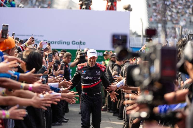 Motorsport. Formula E. Mexico City ePrix. 10.01.2025