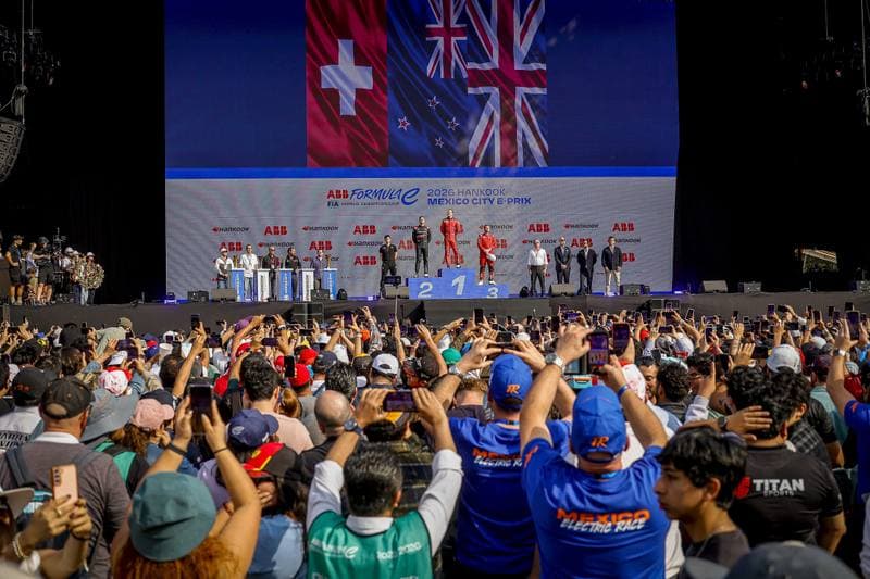Motorsport. Formula E. Mexico City ePrix. 10.01.2025