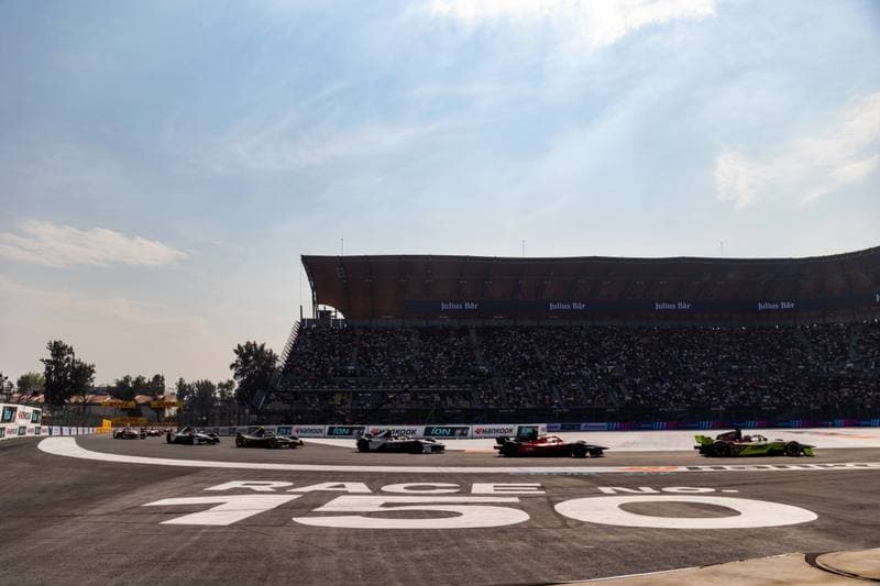 Motorsport. Formula E. Mexico City ePrix. 10.01.2025
