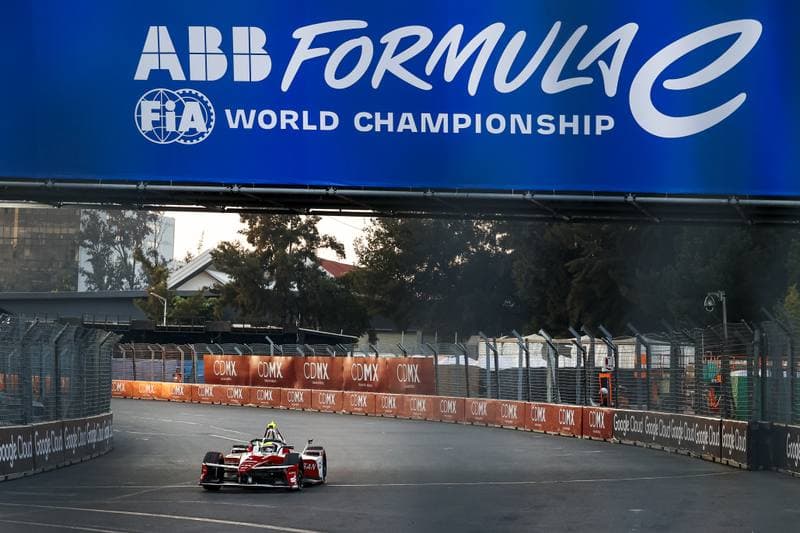 Motorsport. Formula E. Mexico City ePrix. 10.01.2025