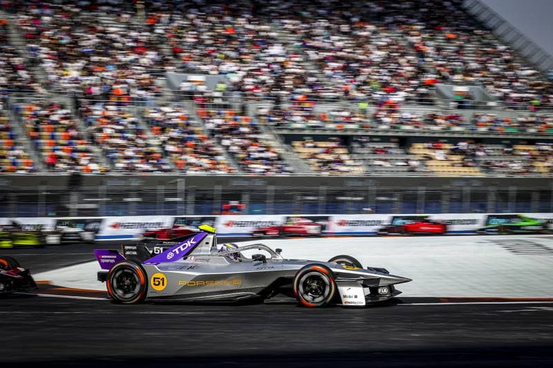 Motorsport. Formula E. Mexico City ePrix. 10.01.2025