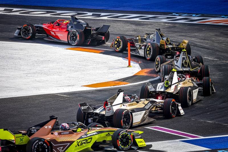 Motorsport. Formula E. Mexico City ePrix. 10.01.2025