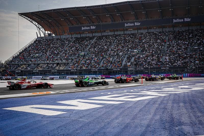 Motorsport. Formula E. Mexico City ePrix. 10.01.2025