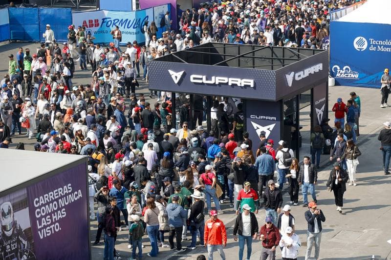 Motorsport. Formula E. Mexico City ePrix. 10.01.2025