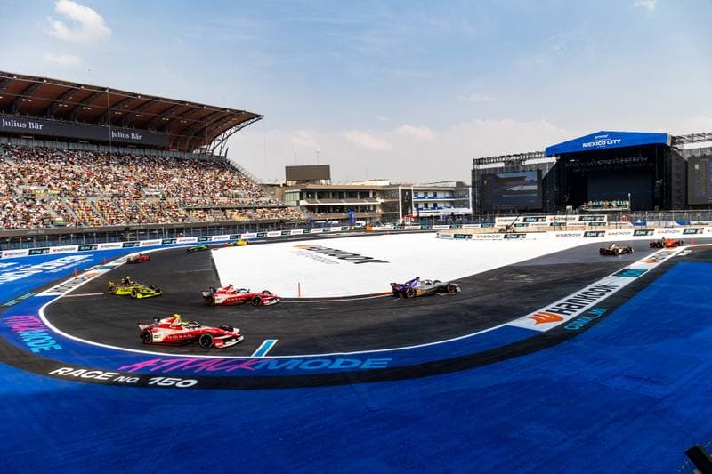 Motorsport. Formula E. Mexico City ePrix. 10.01.2025