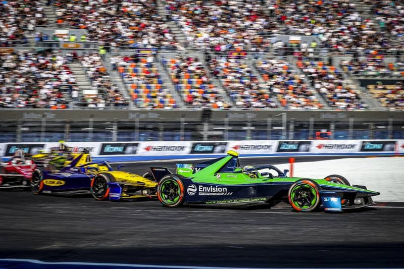 Motorsport. Formula E. Mexico City ePrix. 10.01.2025