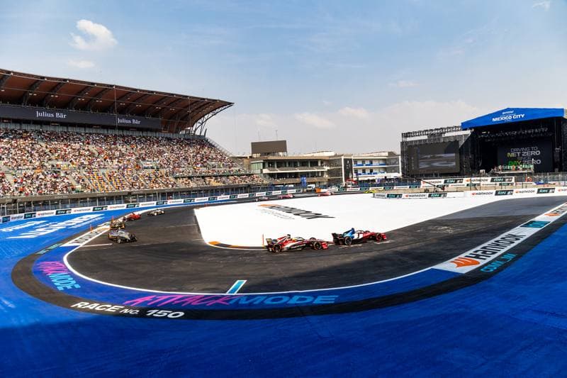 Motorsport. Formula E. Mexico City ePrix. 10.01.2025