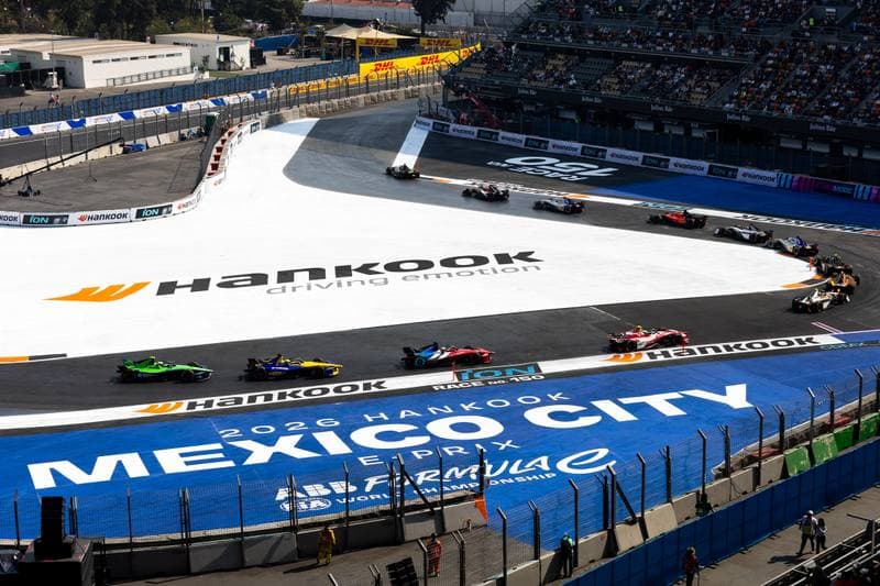 Motorsport. Formula E. Mexico City ePrix. 10.01.2025