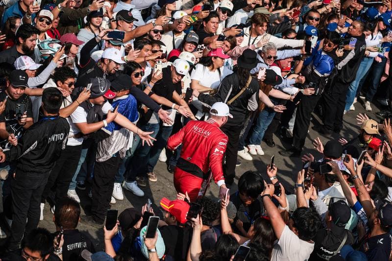 Motorsport. Formula E. Mexico City ePrix. 10.01.2025