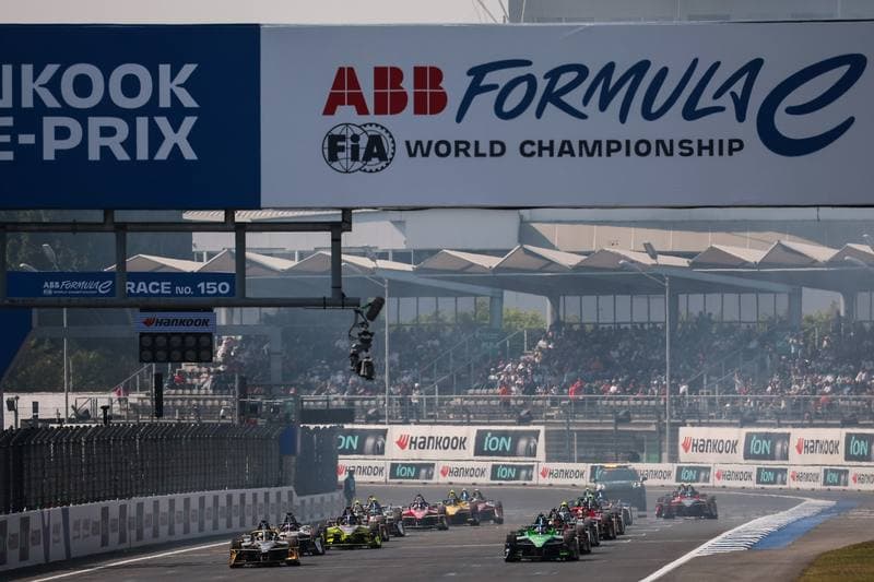 Motorsport. Formula E. Mexico City ePrix. 10.01.2025