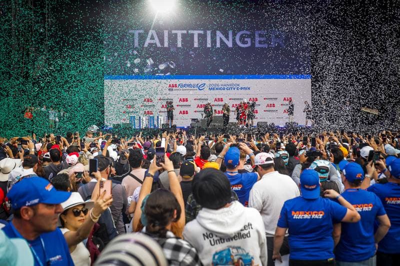 Motorsport. Formula E. Mexico City ePrix. 10.01.2025