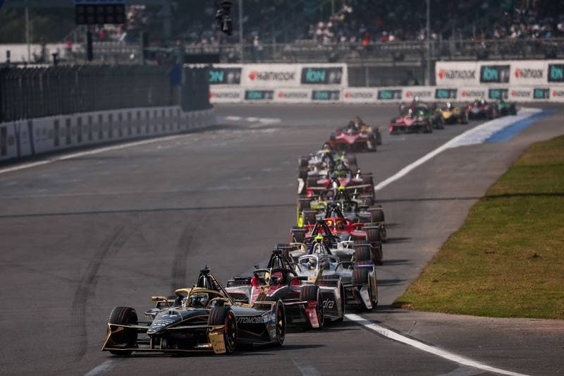 Motorsport. Formula E. Mexico City ePrix. 10.01.2025