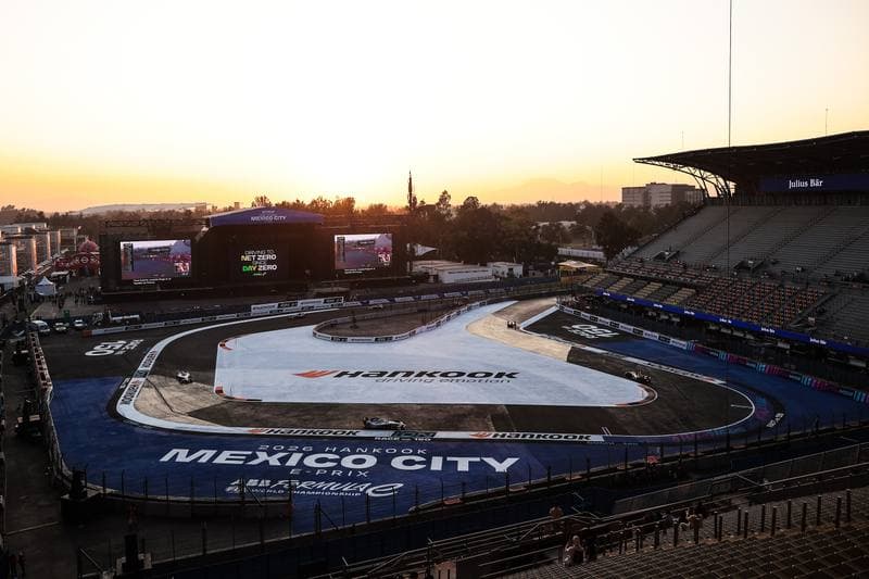 Motorsport. Formula E. Mexico City ePrix. 10.01.2025