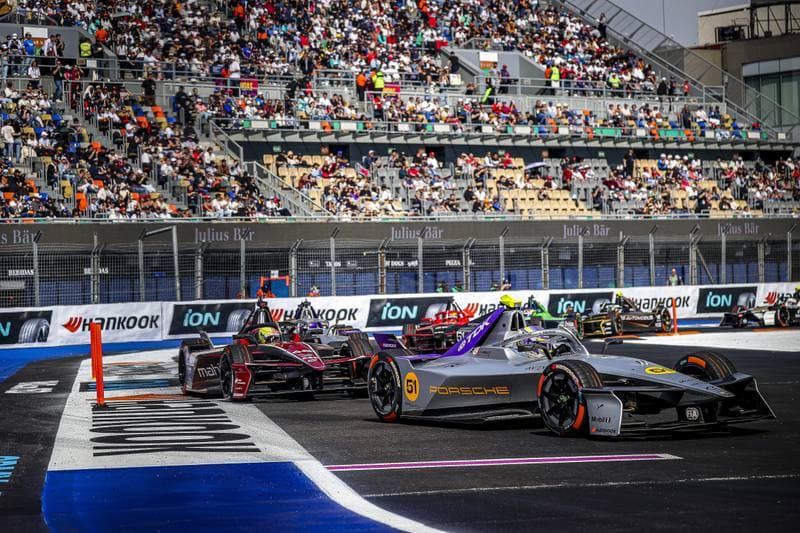 Motorsport. Formula E. Mexico City ePrix. 10.01.2025
