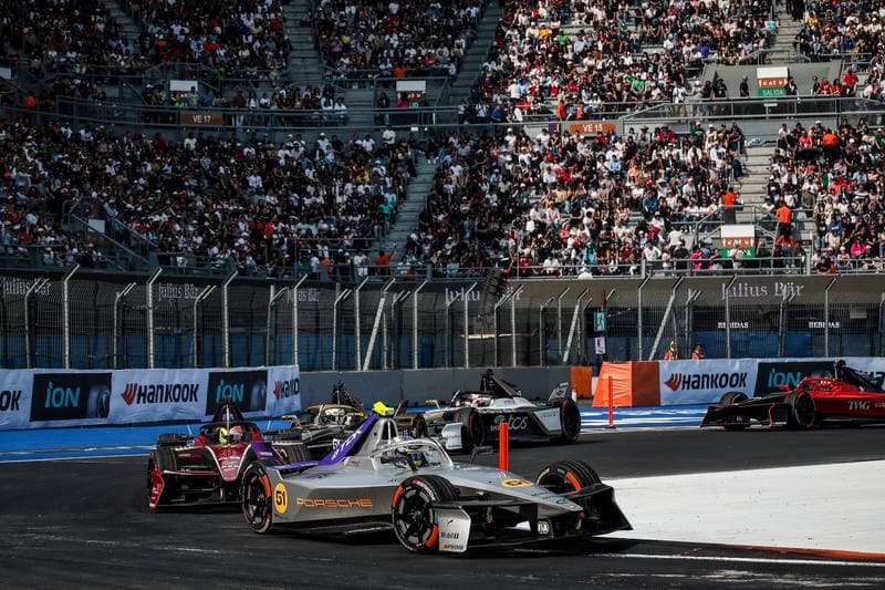 Motorsport. Formula E. Mexico City ePrix. 10.01.2025