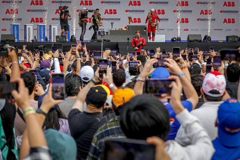 Motorsport. Formula E. Mexico City ePrix. 10.01.2025