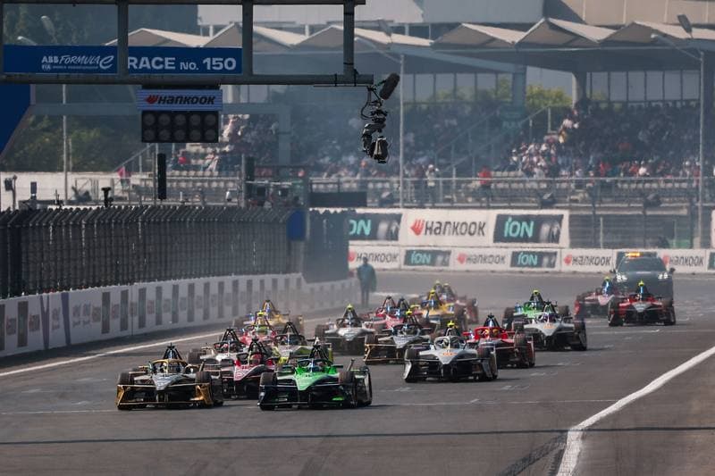 Motorsport. Formula E. Mexico City ePrix. 10.01.2025