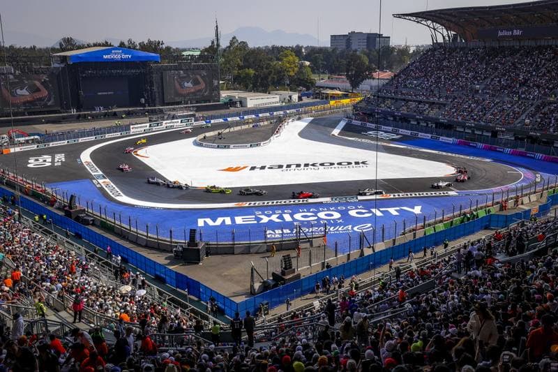 Motorsport. Formula E. Mexico City ePrix. 10.01.2025