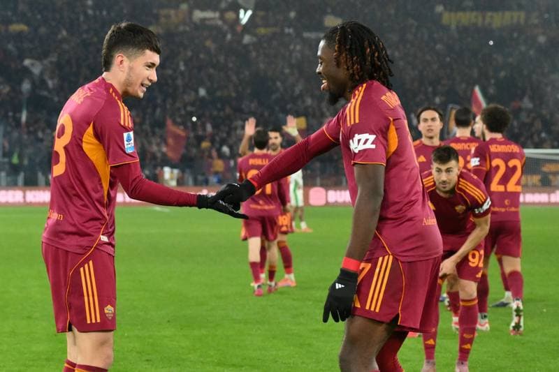 Football. Serie A. AS Roma - US Sassuolo. 10.01.2026