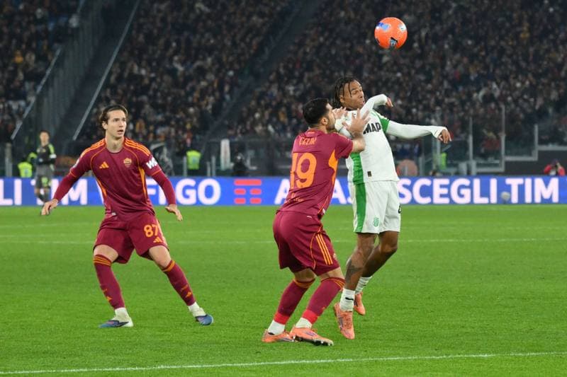 Football. Serie A. AS Roma - US Sassuolo. 10.01.2026