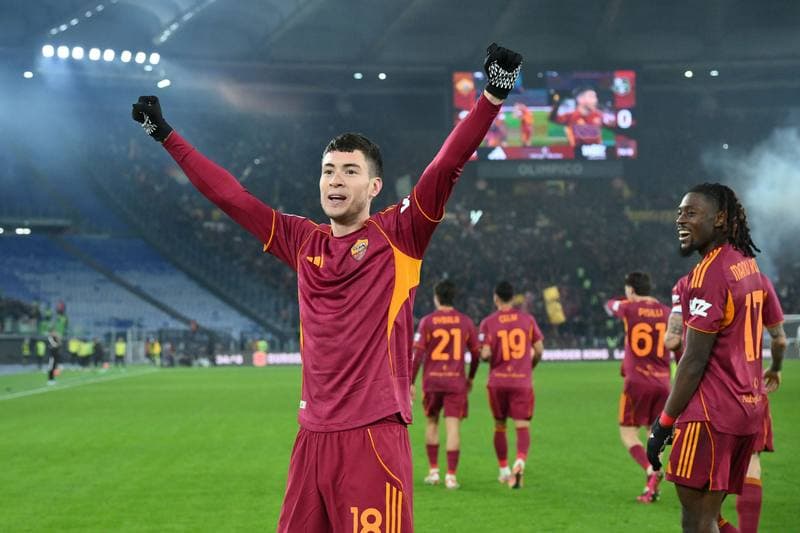 Football. Serie A. AS Roma - US Sassuolo. 10.01.2026