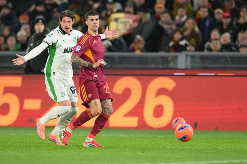 Football. Serie A. AS Roma - US Sassuolo. 10.01.2026