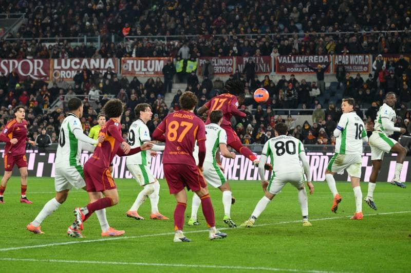 Football. Serie A. AS Roma - US Sassuolo. 10.01.2026