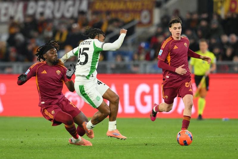 Football. Serie A. AS Roma - US Sassuolo. 10.01.2026