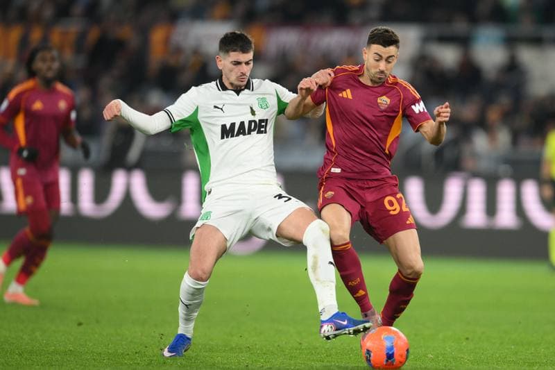 Football. Serie A. AS Roma - US Sassuolo. 10.01.2026